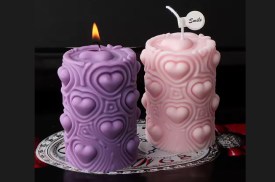 Molde silicona velon con corazones
